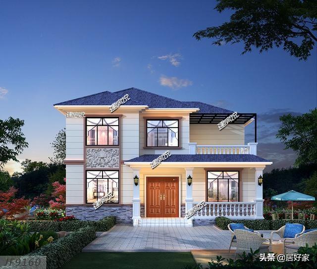 5款別墅設(shè)計(jì)圖紙，房子建得這么漂亮，再也不用怕娶不到媳婦了！
