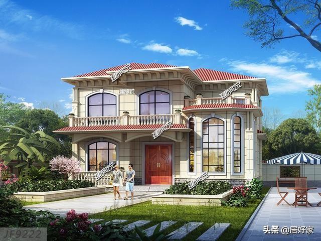 5款別墅設(shè)計(jì)圖紙，房子建得這么漂亮，再也不用怕娶不到媳婦了！