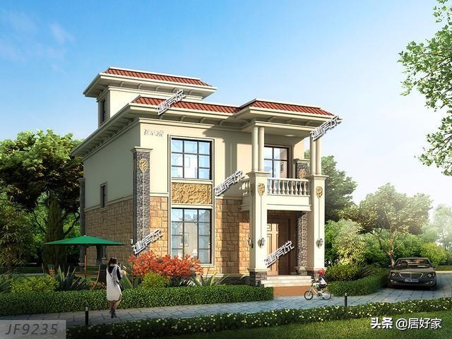 5款別墅設(shè)計(jì)圖紙，房子建得這么漂亮，再也不用怕娶不到媳婦了！