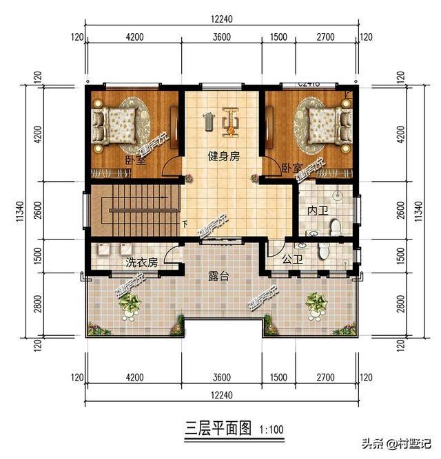 3套中式別墅設(shè)計(jì)圖，經(jīng)典雅致，書(shū)香氣息！在農(nóng)村老家有宅基地的有福了