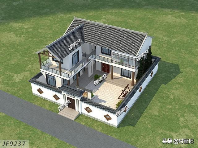 3套中式別墅設(shè)計(jì)圖，經(jīng)典雅致，書(shū)香氣息！在農(nóng)村老家有宅基地的有福了