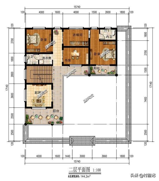 3套中式別墅設(shè)計(jì)圖，經(jīng)典雅致，書(shū)香氣息！在農(nóng)村老家有宅基地的有福了