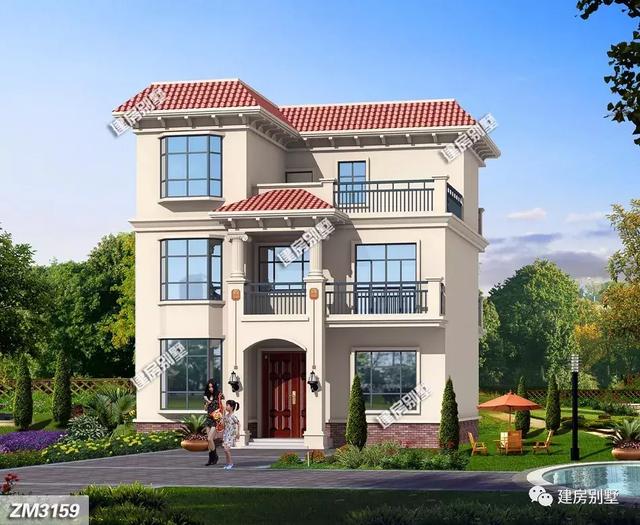 分享6款占地面積120平米左右的別墅設計好戶型，每一棟都是獨一無二的存在