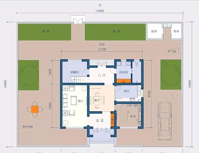 這三款自建別墅設計圖，房間布局簡潔緊湊，空間合理，經(jīng)濟適用