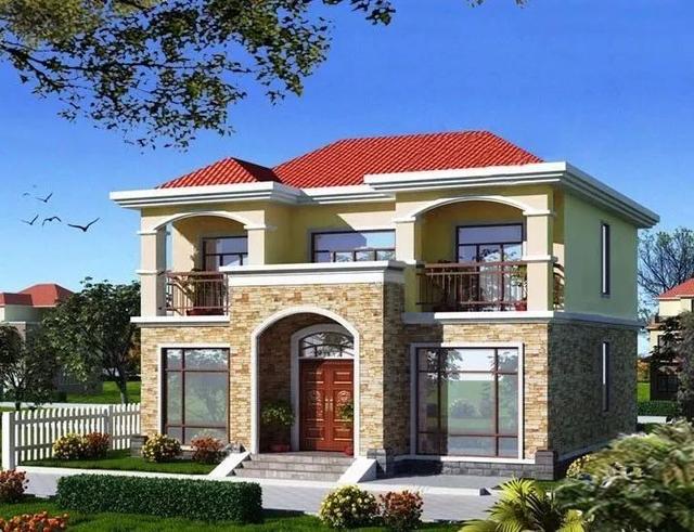 這三款自建別墅設計圖，房間布局簡潔緊湊，空間合理，經(jīng)濟適用