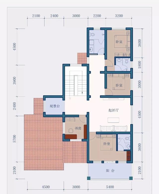 這三款自建別墅設計圖，房間布局簡潔緊湊，空間合理，經(jīng)濟適用