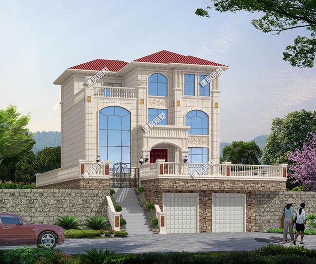 帶地下室三層別墅設(shè)計圖，量身的別墅定制設(shè)計，達(dá)到最好的效果