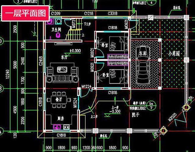 分享幾款帶車庫設(shè)計(jì)的二層別墅設(shè)計(jì)圖紙，適不適合你家的宅基地呢？