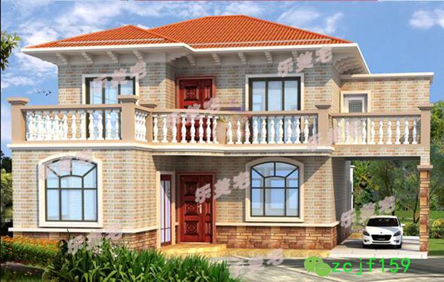 分享幾款帶車庫設(shè)計(jì)的二層別墅設(shè)計(jì)圖紙，適不適合你家的宅基地呢？