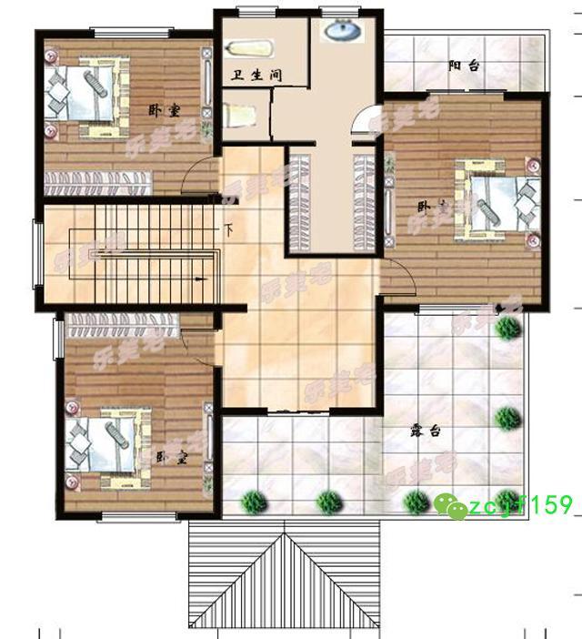 分享農(nóng)村真實建房案例設(shè)計圖，時尚的外觀，舒適的室內(nèi)布局