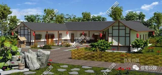 6套農(nóng)村一層小別墅設(shè)計(jì)圖，經(jīng)典實(shí)用，不是層數(shù)越高越好的