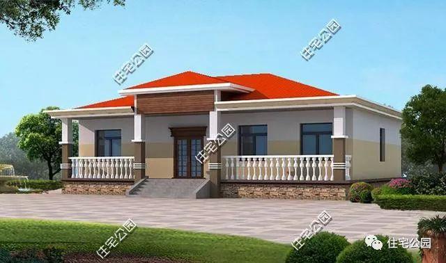 6套農(nóng)村一層小別墅設(shè)計(jì)圖，經(jīng)典實(shí)用，不是層數(shù)越高越好的