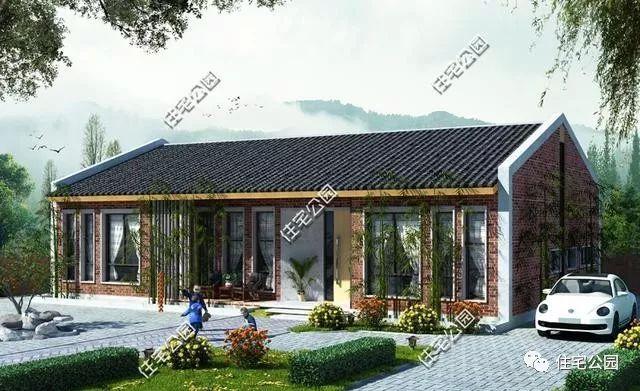 6套農(nóng)村一層小別墅設(shè)計(jì)圖，經(jīng)典實(shí)用，不是層數(shù)越高越好的