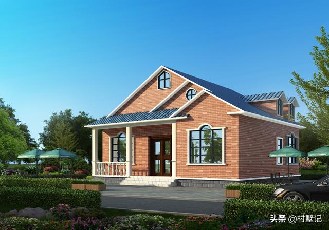 6款一層別墅設(shè)計圖推薦給你，造價才十幾萬，別再說你住不起別墅了