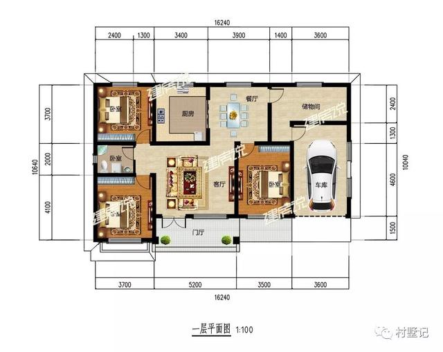 10款一層別墅設(shè)計(jì)圖，最低只要16萬(wàn)，造價(jià)實(shí)惠，是真正值得建的好房子