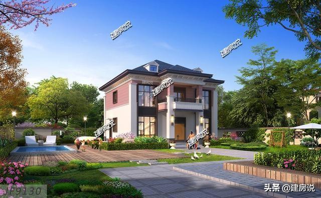 精選5款最好的二層別墅設(shè)計圖，看完收藏不吃虧