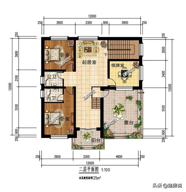 精選5款最好的二層別墅設(shè)計圖，看完收藏不吃虧