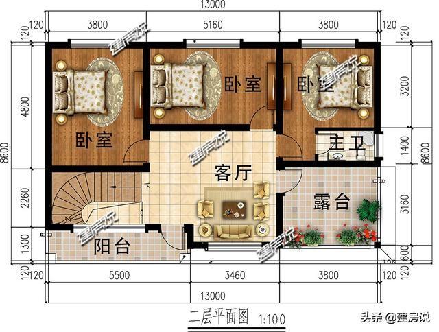 精選5款最好的二層別墅設(shè)計圖，看完收藏不吃虧