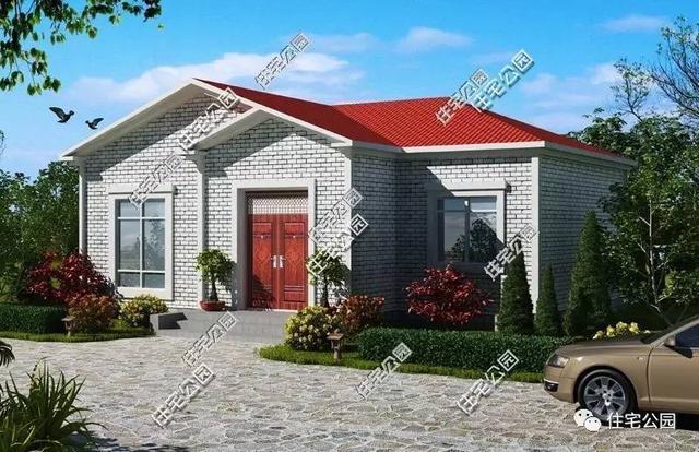 6套一層小別墅設(shè)計(jì)圖，建成10來(lái)萬(wàn)，想蓋房的朋友可以參考