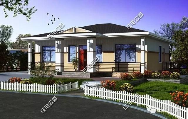 6套一層小別墅設(shè)計(jì)圖，建成10來(lái)萬(wàn)，想蓋房的朋友可以參考