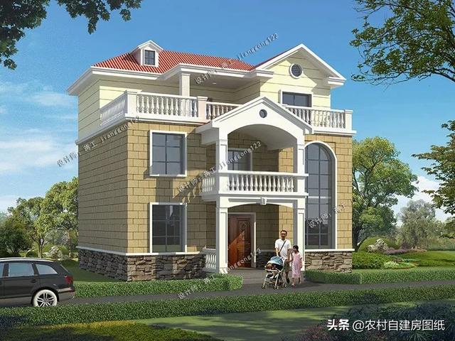 14款農(nóng)村別墅設(shè)計(jì)圖，二層三層都有，造價(jià)有便宜的，有貴的，需要建房的可以參考使用。