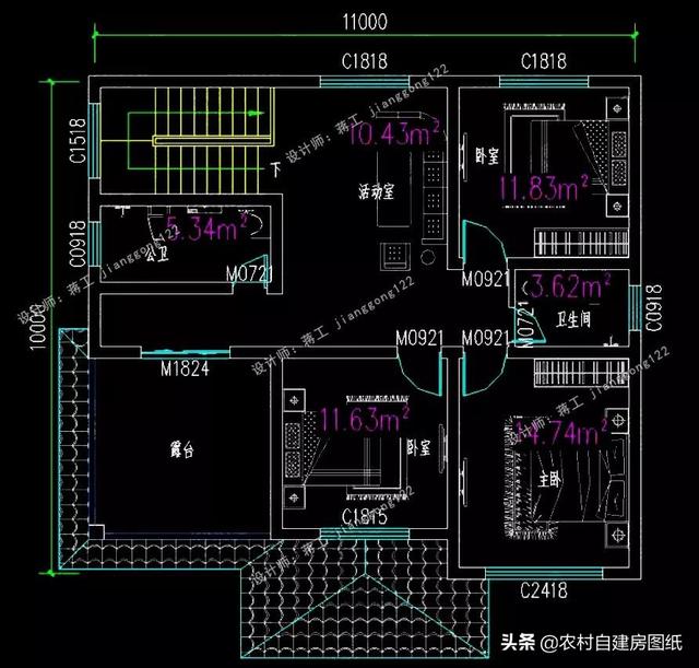 14款農(nóng)村別墅設(shè)計(jì)圖，二層三層都有，造價(jià)有便宜的，有貴的，需要建房的可以參考使用。