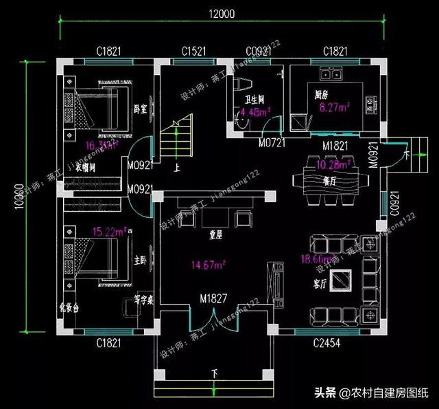 14款農(nóng)村別墅設(shè)計(jì)圖，二層三層都有，造價(jià)有便宜的，有貴的，需要建房的可以參考使用。