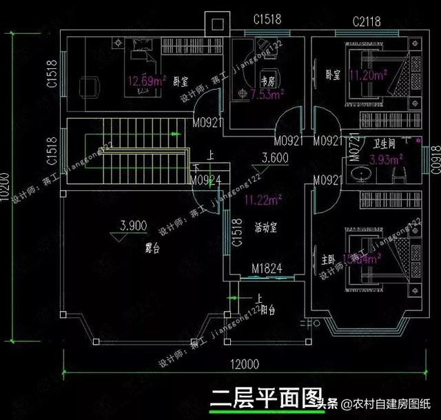 14款農(nóng)村別墅設(shè)計(jì)圖，二層三層都有，造價(jià)有便宜的，有貴的，需要建房的可以參考使用。
