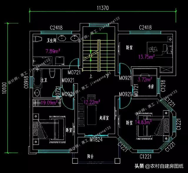 14款農(nóng)村別墅設(shè)計(jì)圖，二層三層都有，造價(jià)有便宜的，有貴的，需要建房的可以參考使用。