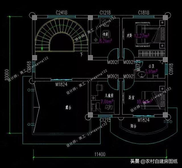 14款農(nóng)村別墅設(shè)計(jì)圖，二層三層都有，造價(jià)有便宜的，有貴的，需要建房的可以參考使用。