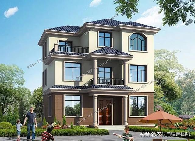14款農(nóng)村別墅設(shè)計(jì)圖，二層三層都有，造價(jià)有便宜的，有貴的，需要建房的可以參考使用。
