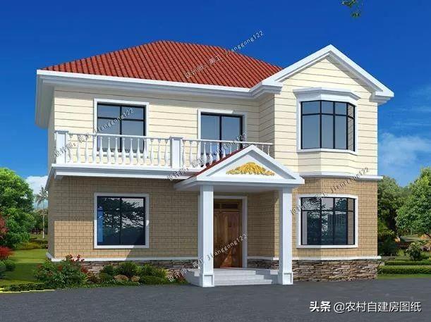 14款農(nóng)村別墅設(shè)計(jì)圖，二層三層都有，造價(jià)有便宜的，有貴的，需要建房的可以參考使用。