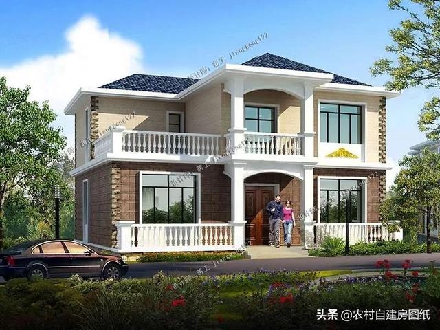 14款農(nóng)村別墅設(shè)計(jì)圖，二層三層都有，造價(jià)有便宜的，有貴的，需要建房的可以參考使用。