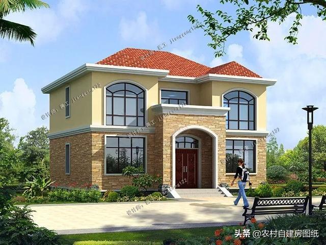 14款農(nóng)村別墅設(shè)計(jì)圖，二層三層都有，造價(jià)有便宜的，有貴的，需要建房的可以參考使用。