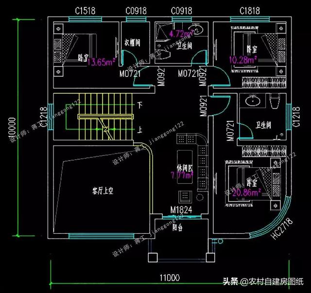 14款農(nóng)村別墅設(shè)計(jì)圖，二層三層都有，造價(jià)有便宜的，有貴的，需要建房的可以參考使用。