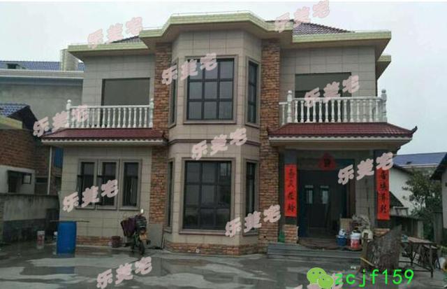 二層農(nóng)村自建別墅樓房設計圖自建房真實案例，有圖有真相！