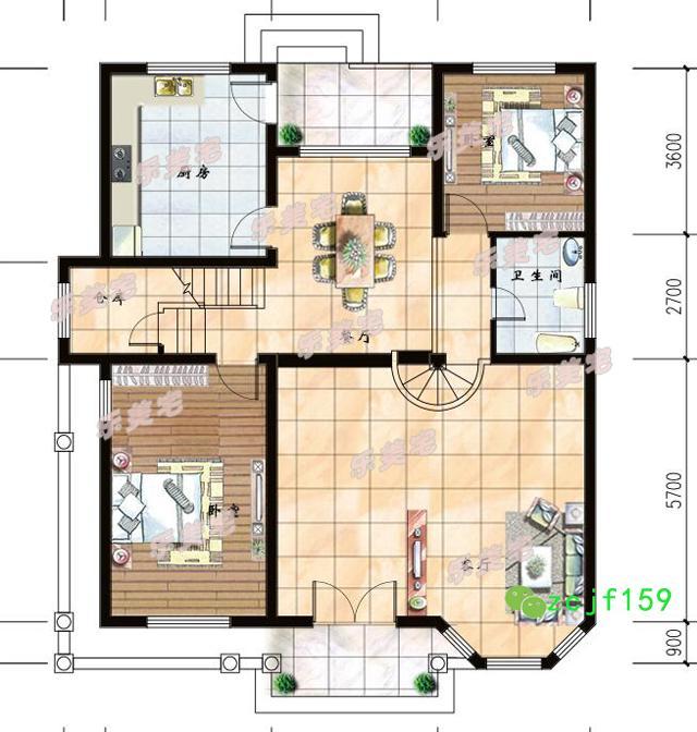 二層農(nóng)村自建別墅樓房設計圖自建房真實案例，有圖有真相！