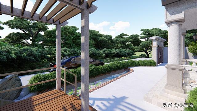 占地130平方米二層歐式自建別墅設(shè)計(jì)圖，在村里建一棟，人人見(jiàn)了都夸好！