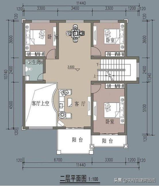 7室3廳帶車庫大別墅設(shè)計(jì)圖，空間利用率高，居住舒適