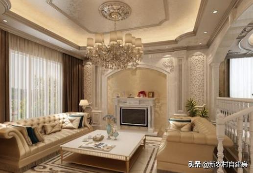 推薦一款農(nóng)村自建三層別墅設(shè)計圖，外觀奢華壯麗，室內(nèi)布局更是贊