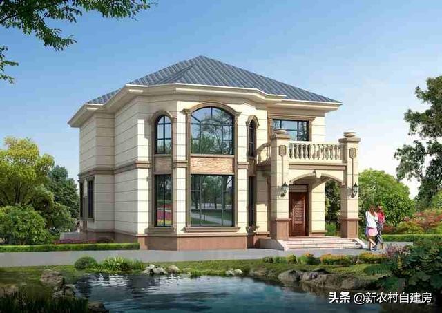 這樣的二層別墅設(shè)計(jì)圖，外觀大氣不談，主要是舒適！