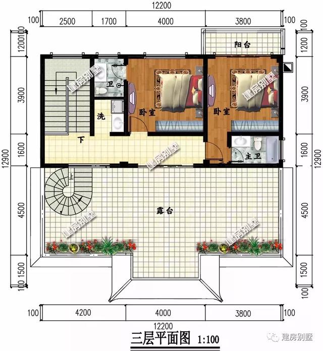 兩款中式風格自建房設(shè)計圖，復古的格調(diào)，有返璞歸真的味道，給人很不一般的感覺。
