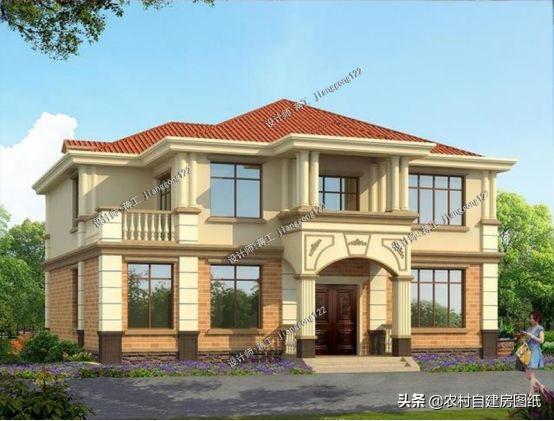 分享12款歐式二層別墅設(shè)計圖，希望大家能夠找到自己鐘情的別墅