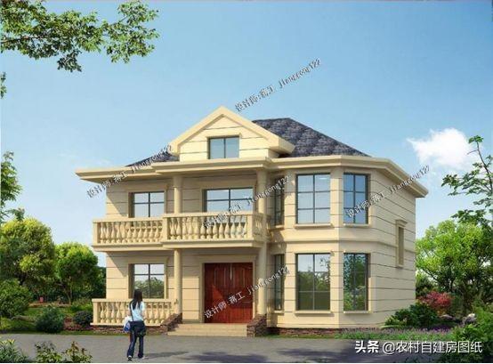 分享12款歐式二層別墅設(shè)計圖，希望大家能夠找到自己鐘情的別墅