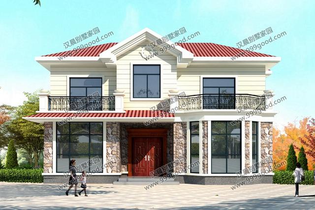 這8棟農(nóng)村二層別墅設(shè)計(jì)圖，絲毫不會(huì)浪費(fèi)宅基地