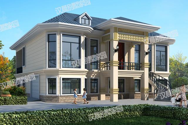 這8棟農(nóng)村二層別墅設(shè)計(jì)圖，絲毫不會(huì)浪費(fèi)宅基地