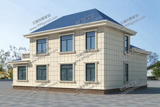 這8棟農(nóng)村二層別墅設(shè)計(jì)圖，絲毫不會(huì)浪費(fèi)宅基地