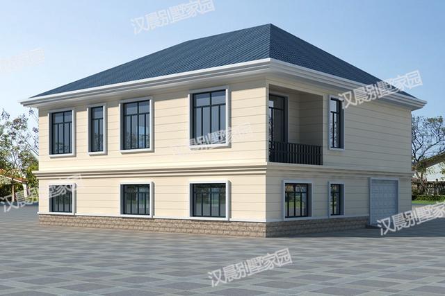 這8棟農(nóng)村二層別墅設(shè)計(jì)圖，絲毫不會(huì)浪費(fèi)宅基地