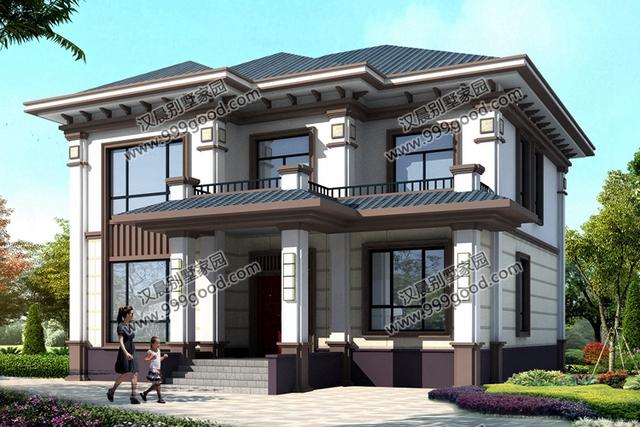 這8棟農(nóng)村二層別墅設(shè)計(jì)圖，絲毫不會(huì)浪費(fèi)宅基地