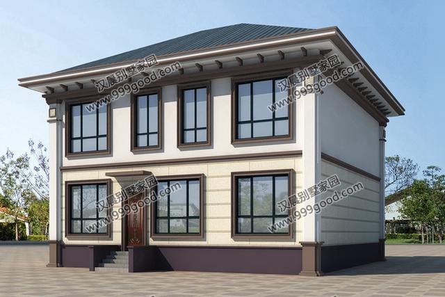 這8棟農(nóng)村二層別墅設(shè)計(jì)圖，絲毫不會(huì)浪費(fèi)宅基地